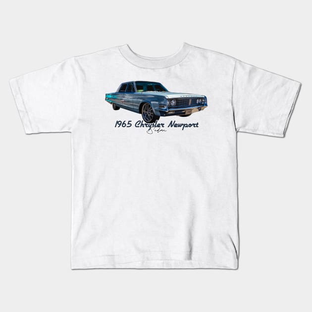 1965 Chrysler Newport Sedan Kids T-Shirt by Gestalt Imagery